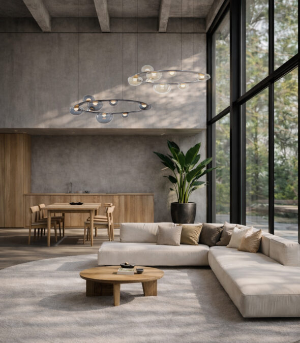 Bomma_Dew_Drop_circle_Double hight ceiling_02