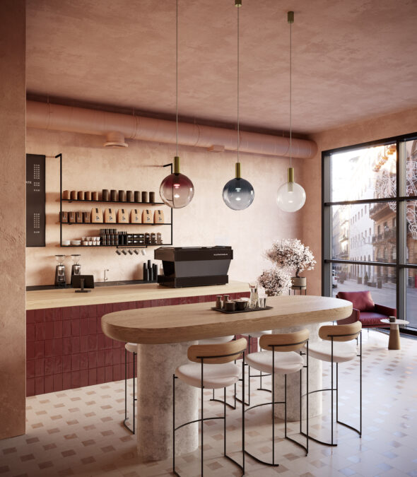 BOMMA Divina lighting cafe